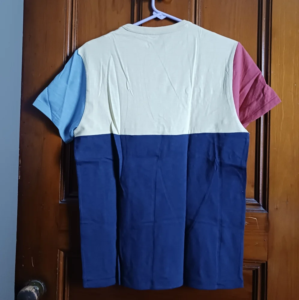 NWT J. Crew Slub Cotton Colorblock T-Shirt